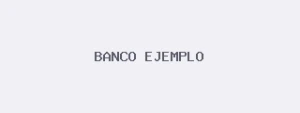 [Fixture] Banco Ejemplo